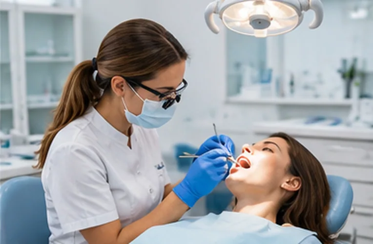 Diş Kliniği hizmeti için sektörel web sitesi ekranı örneği