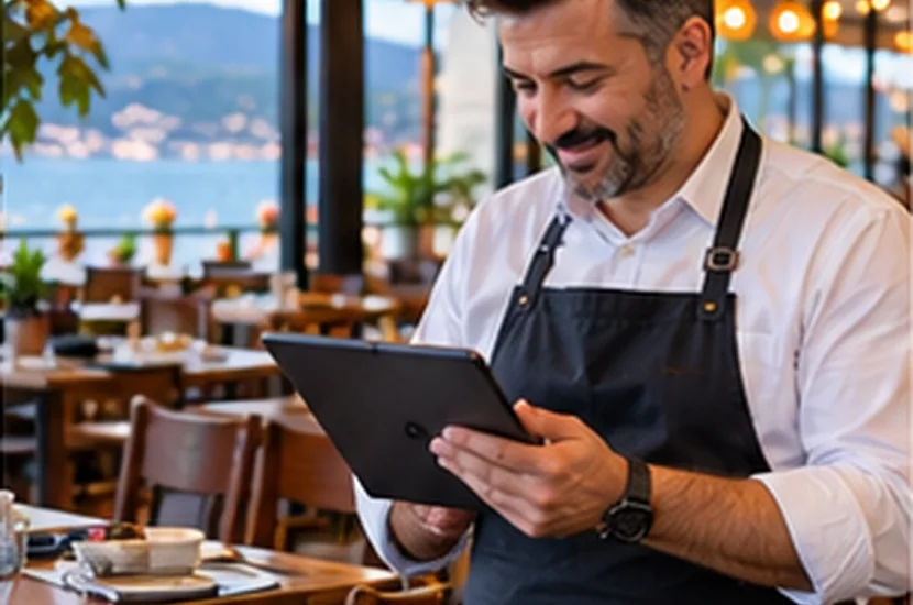 Restoran web sitesi tasarımı: çalışma süreci ve uzman uygulama görseli