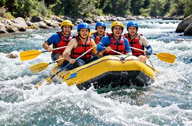 Melen Rafting projesinin hizmet alanını gösteren temsili görsel